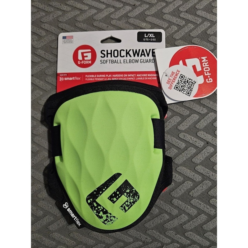 NEW G-Form Elite Speed Baseball Limited Edition Elbow Guard‎ Green- Adult L/XL